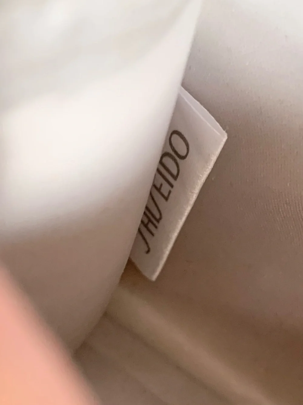 Y2k Shiseido Metallic Silver Travel Cosmetic Case